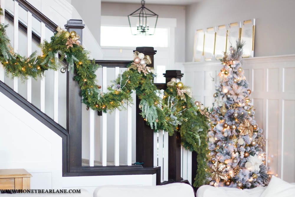 How to Make Faux Garland Look Real - Hello Central Avenue