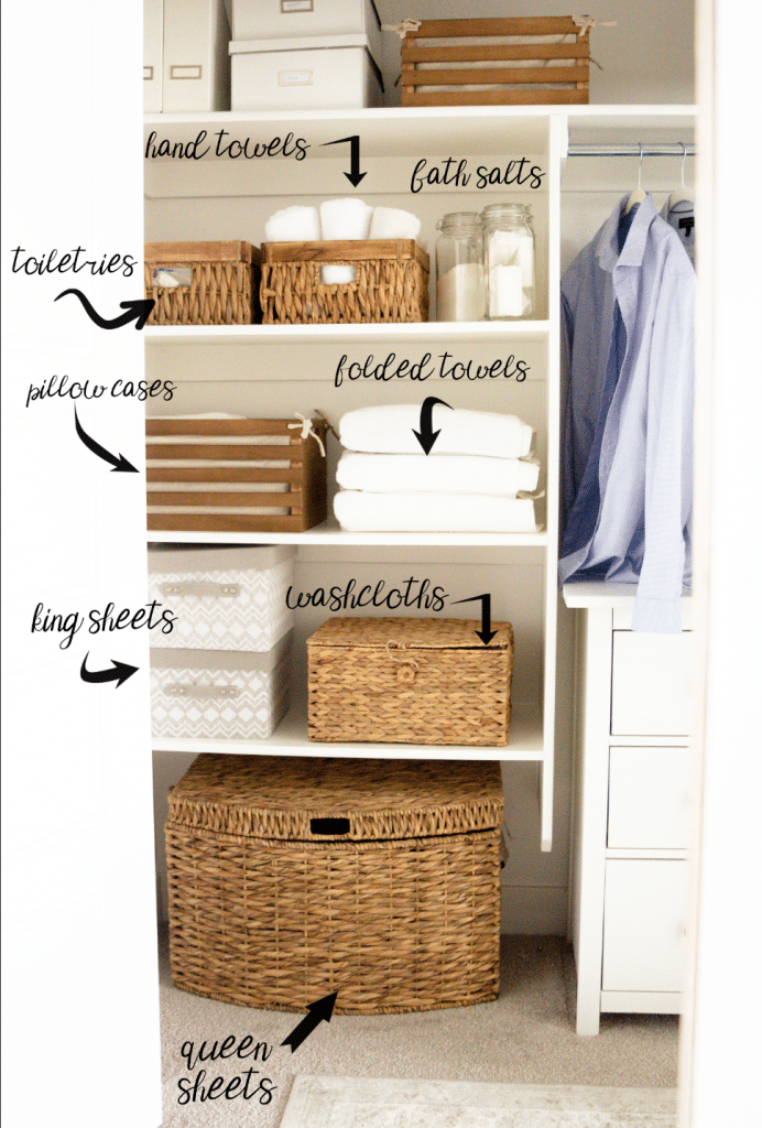 13 Best Linen Closet Organization Ideas - How To Organize a Linen Closet