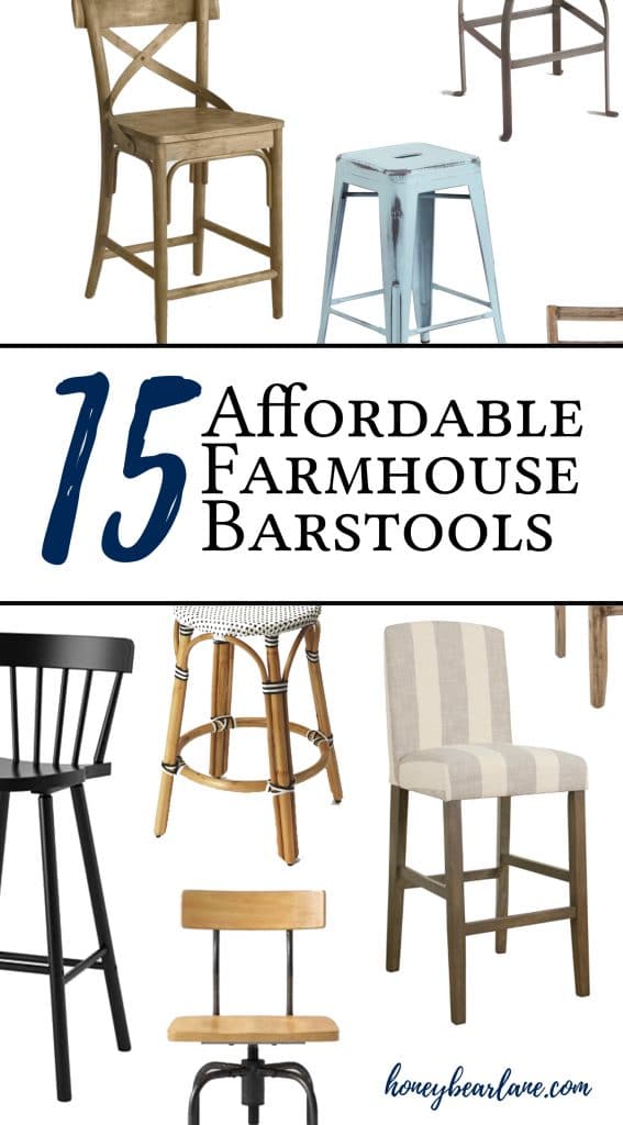 farmhouse barstools
