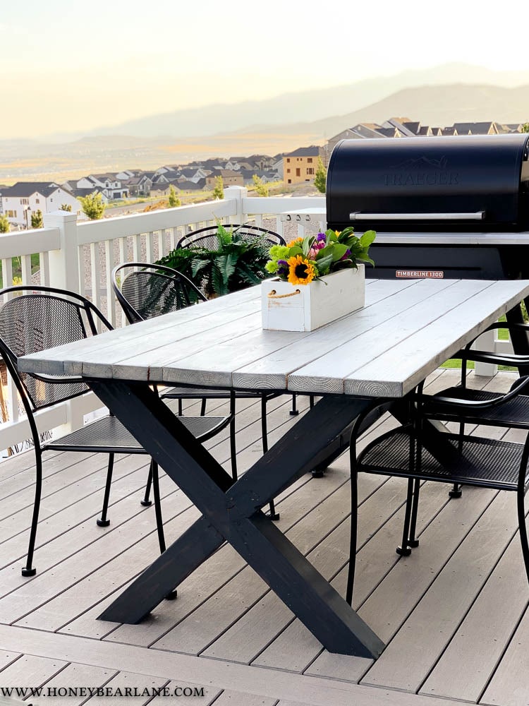 Outdoor table legs discount