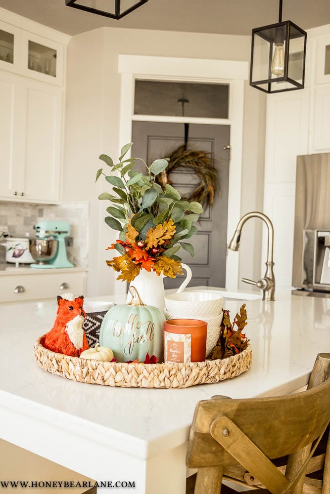 Warm and Cozy Farmhouse Fall Decorating