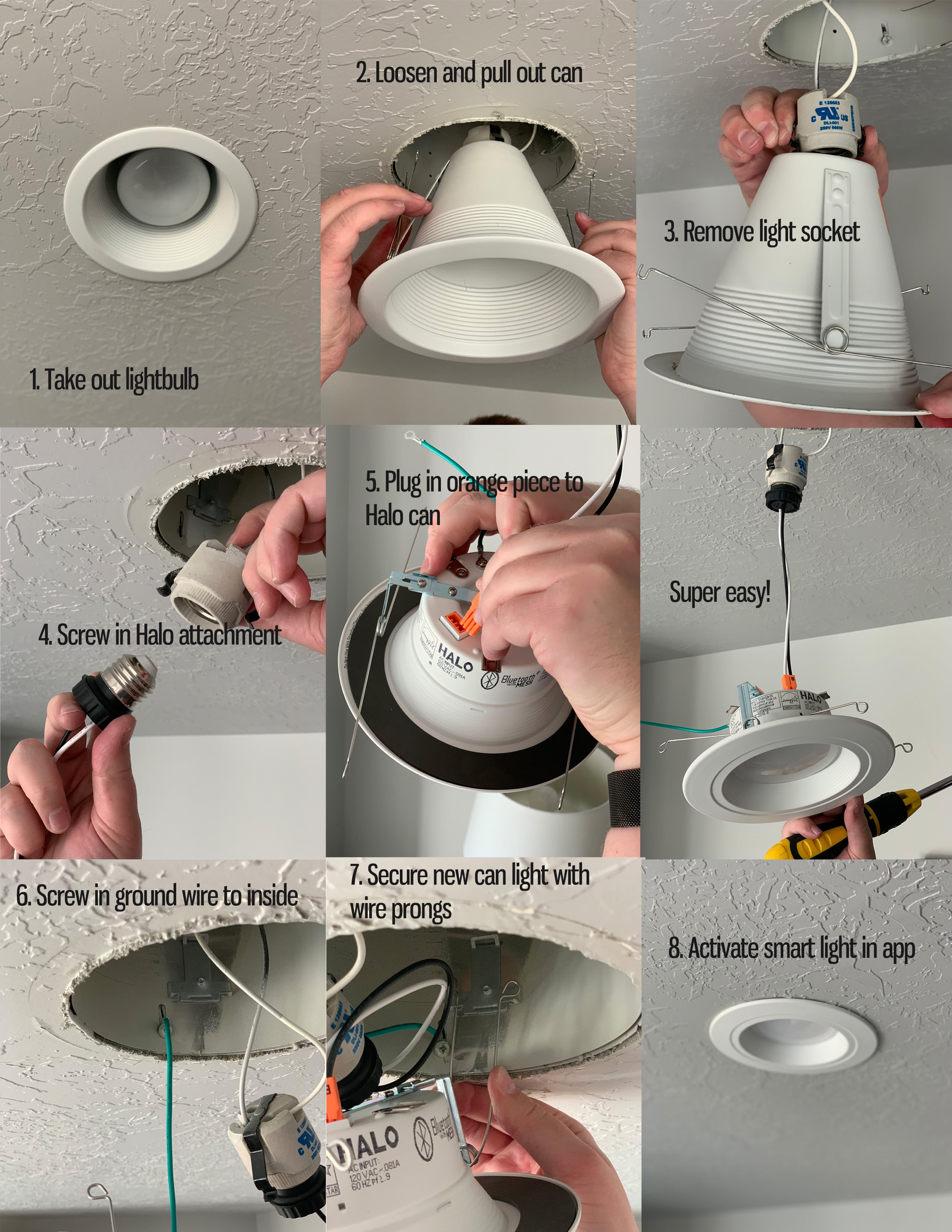 How To Install A Halo Smart Can Light