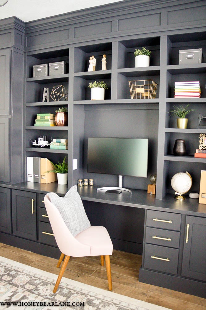 Build Modern DIY Storage Cabinets for your Home Office!