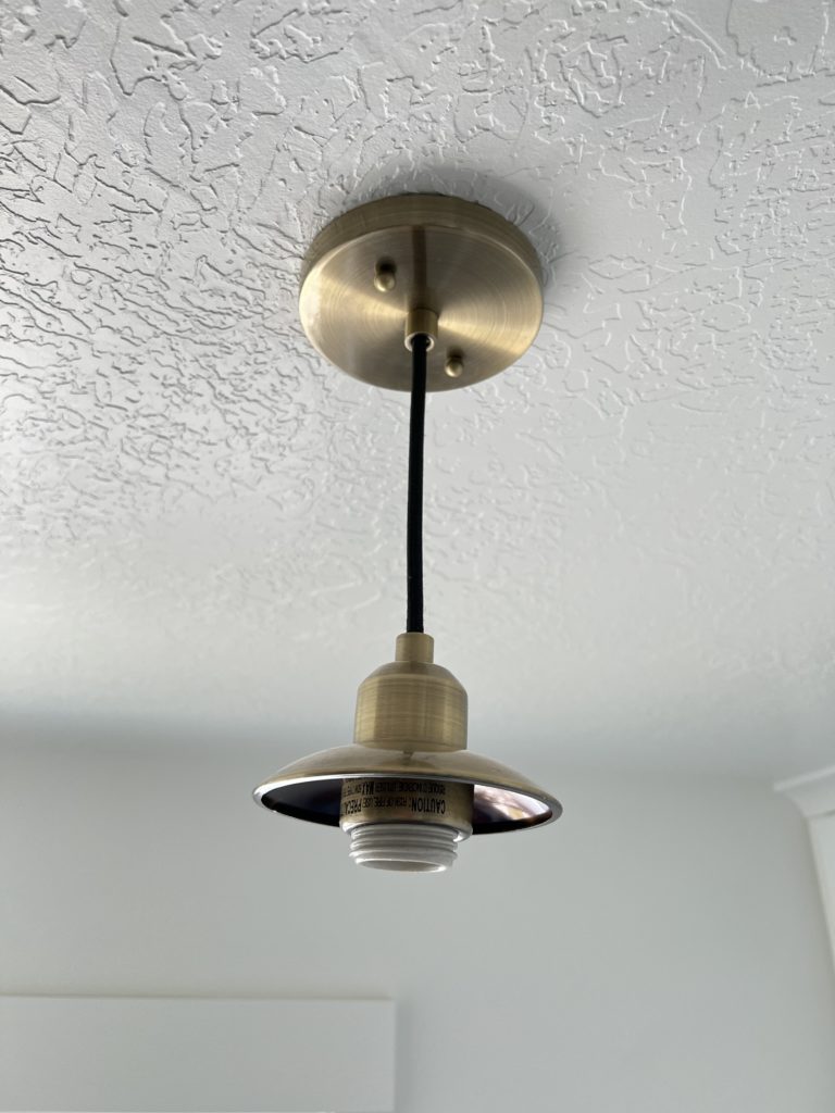 Easy DIY Boho Light Shade Swap - Honeybear Lane