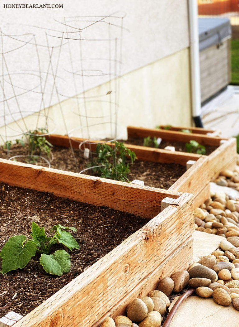 DIY Tiered Planter Boxes