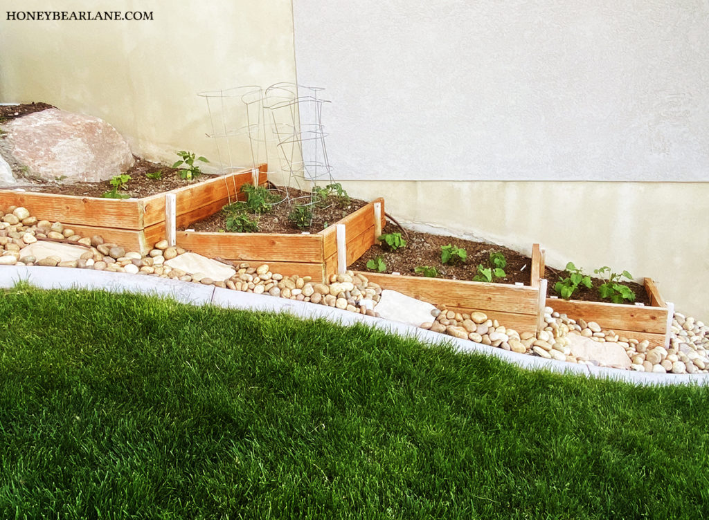 DIY Tiered Planter Boxes Honeybear Lane