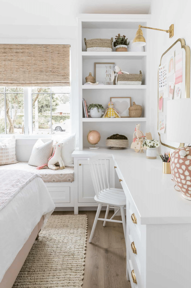 Bedroom Window Seat Built ins Ideas Honeybear Lane