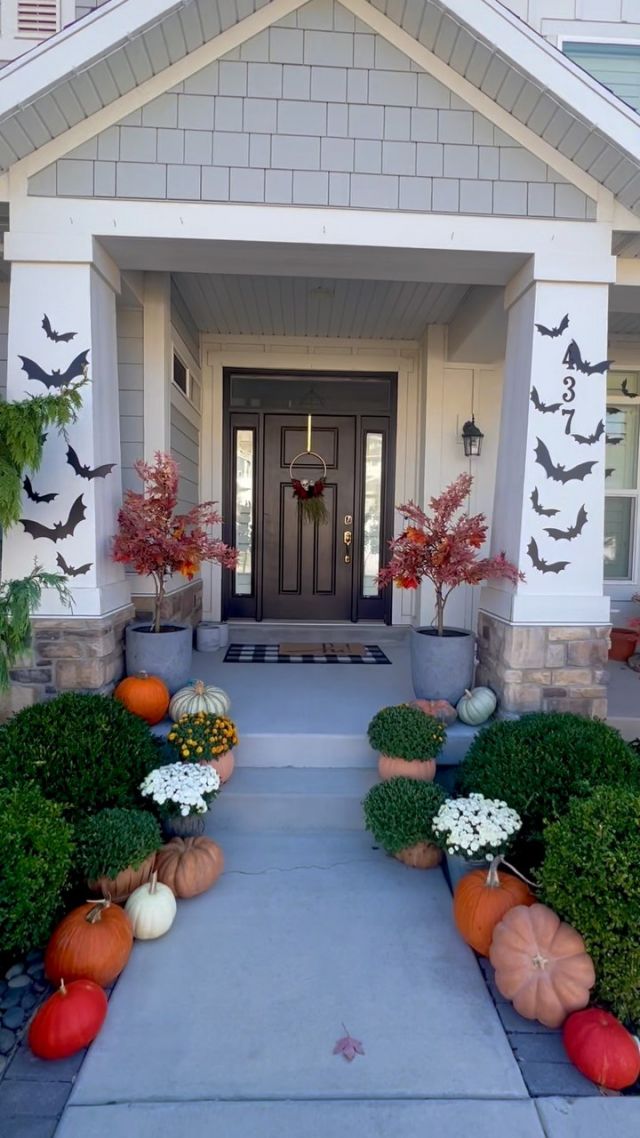 ONLY 13 NIGHTS UNTIL HALLOWEEN! 

This is Stage 1 of our front yard decor, stage 2 comes on the actual night of Halloween!  We have some fun stuff we do and if you want a sneak peek of what we’ve done in the past, check out my other reels! 

#halloweennight #october31 #trickortreating #halloweenyard #halloweenporch #fallcolors🍁🍂 #fallfrontporch